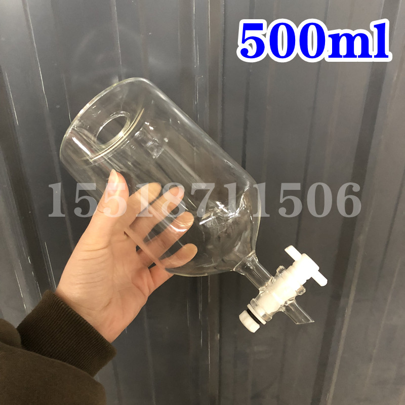 玻璃涡轮口ET3200C1000ml600ml液一液射流萃取器配件瓶刻度漏斗 - 图1