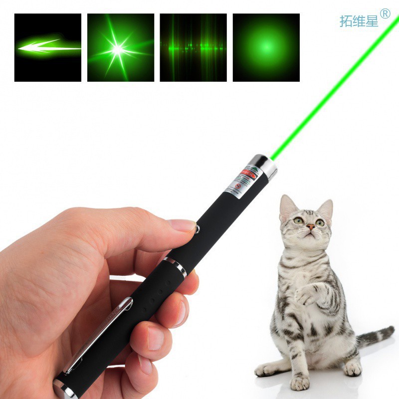 极速Laser Pointer 4mW High Pointer Laser Meter Pet Cat Toy - 图0