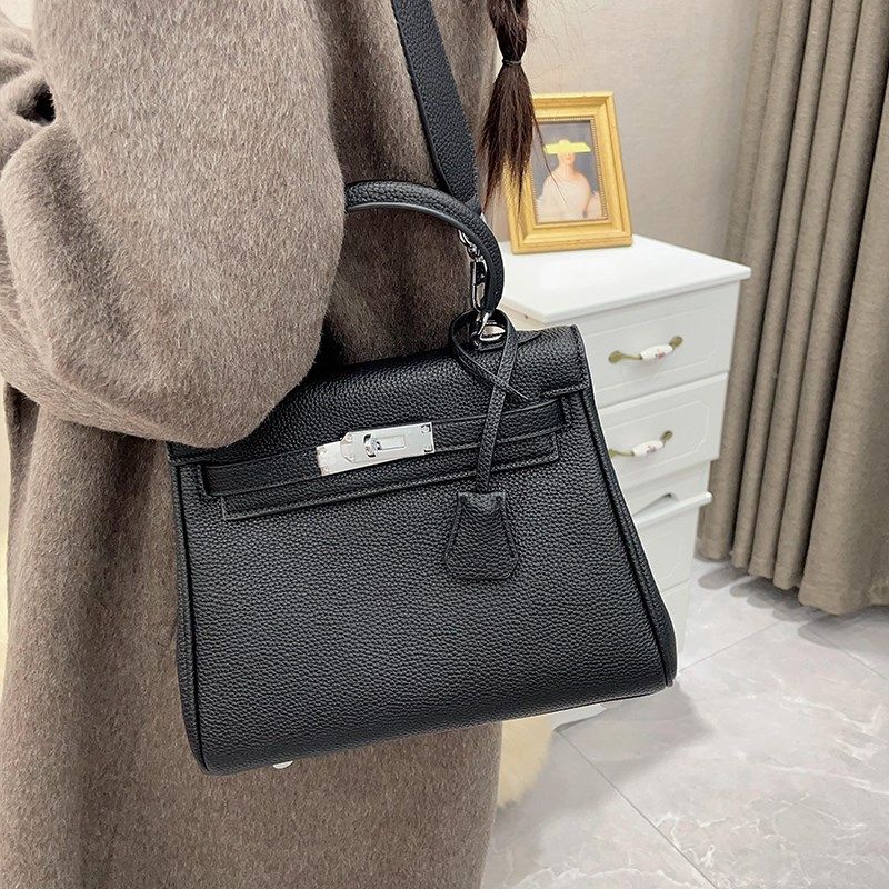 宽肩带包女2024新款软皮包包高级感女士手提包上班族女通勤包,淘宝优惠券,粉丝福利购,淘宝优惠卷