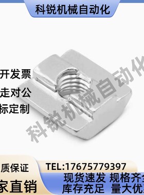 AHN21 -206/308/408/4010-M3/M4/M5/M6/M8/M10滑块螺母替代怡合达