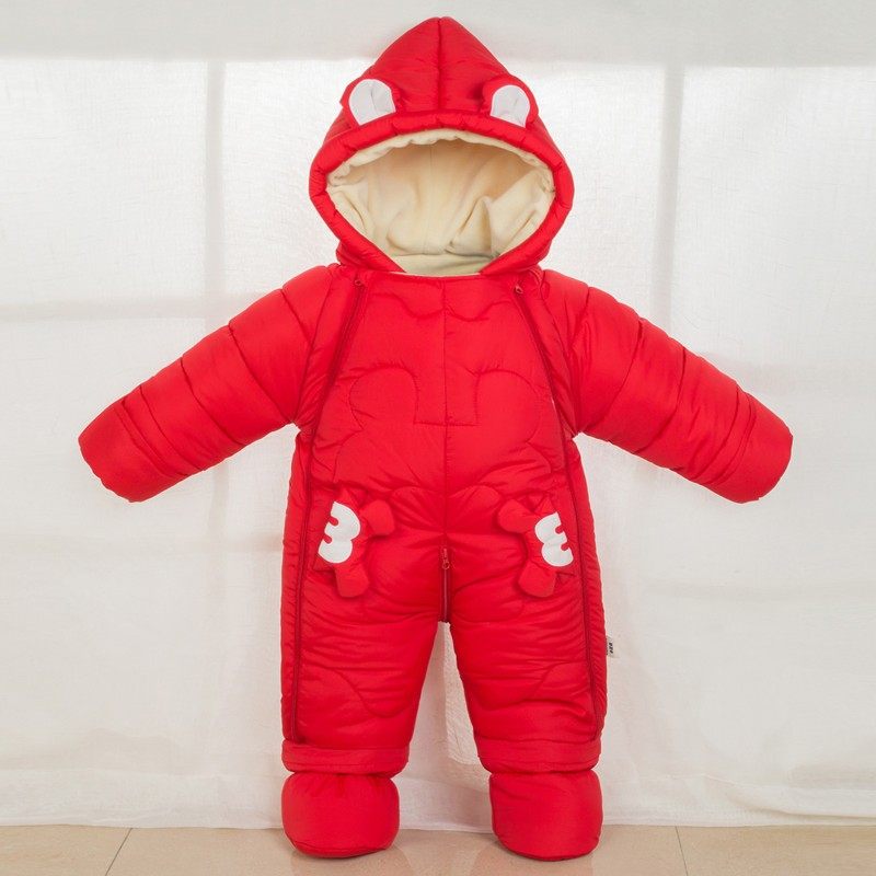 冬季婴儿羽绒棉加厚连体衣外出服哈衣防风包脚爬服新生儿睡袋抱被,淘宝优惠券,粉丝福利购,淘宝优惠卷
