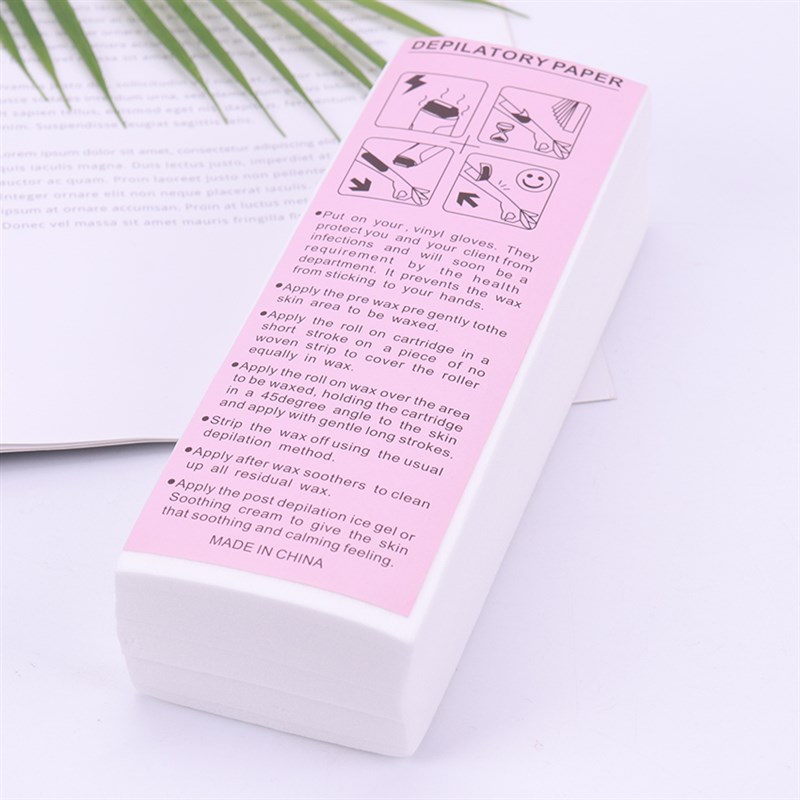 推荐100PCS Removal Nonwoven Body Cloth Hair Remove Wax Paper - 图2