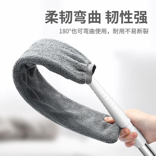 神器清扫灰尘掸子家用床底刷打扫卫生扫灰可除尘工具伸缩加长缝隙 - 图1