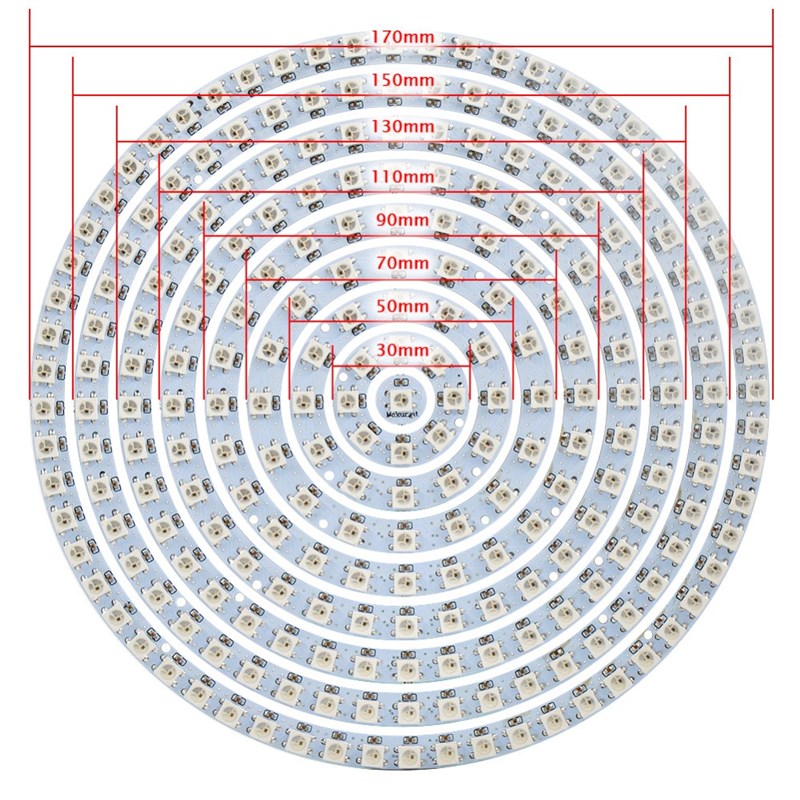 2812B RI4G 1 8 B2 16 2uN 32 40 48 60 93 241 1its LEDs WS2 - 图3