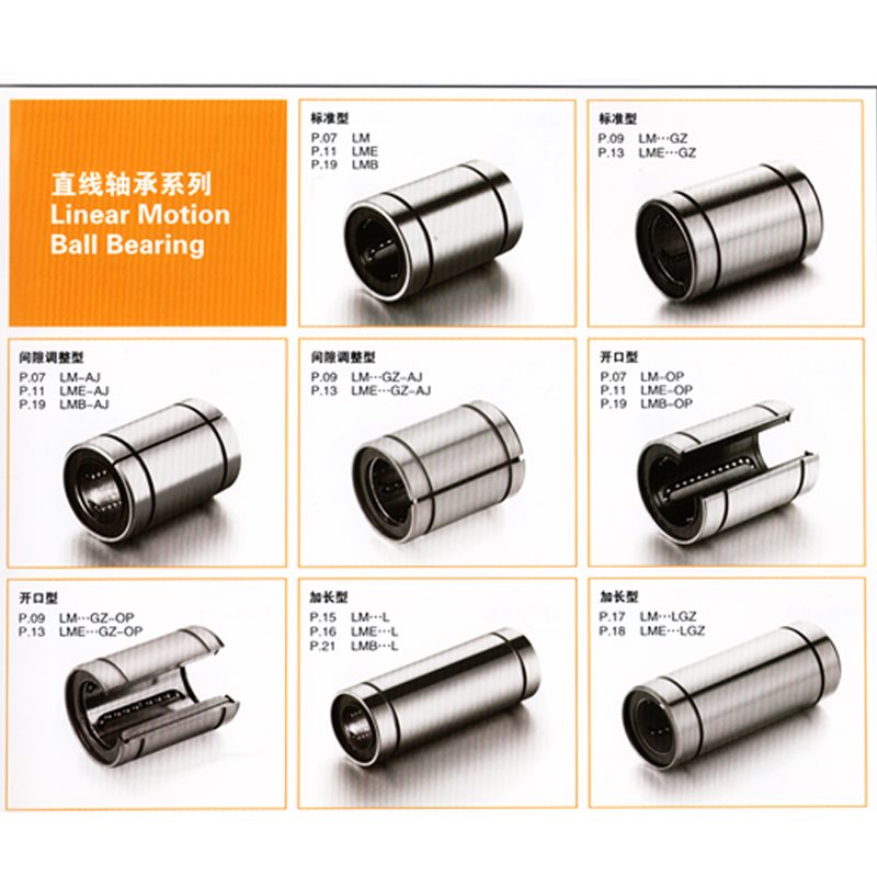 直线轴承lm20uu运动25圆法兰16滑块30带12导轨8微型10方6轴承钢 - 图1