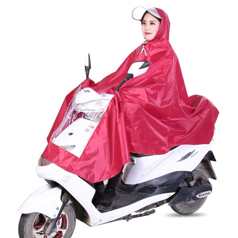 Electric vehicle raincoat motorcycle bike extra thick riding - 图1