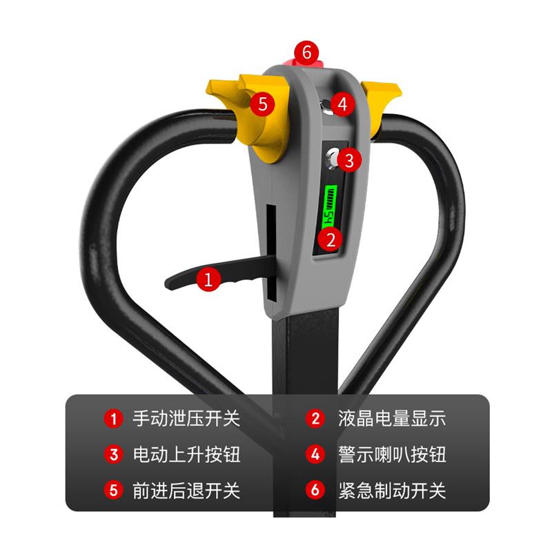 定制新品电动搬运车越野式p电动地牛堆高机3吨5吨托盘式搬运车升-图0