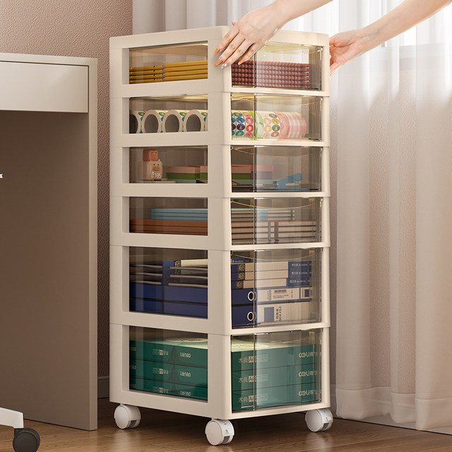7GWO drawer file storage cabinet desktop multi-layer A4 storage box office student desk under the crack storage