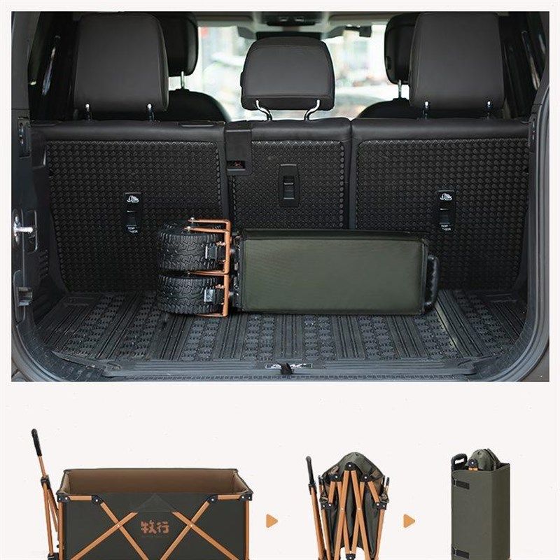 牧行户外装备营地车露营搬运折叠便携野餐拉杆摆摊车手推车小拉车,淘宝优惠券,粉丝福利购,淘宝优惠卷