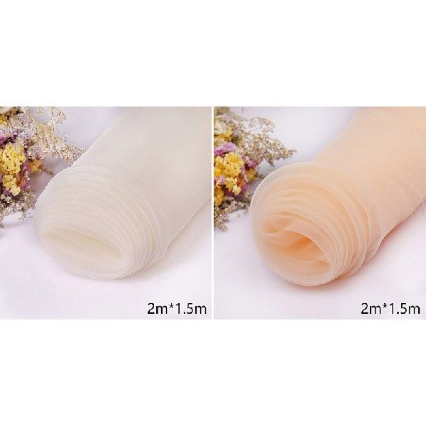 1.5mnOrganza Fabric Tulle Cloth DIY WedOdiag P rty Brid - 图3