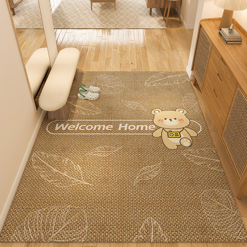 可裁剪定制入户门地垫奶油风客厅地毯门垫进门口玄关脚垫防滑家用,淘宝优惠券,粉丝福利购,淘宝优惠卷