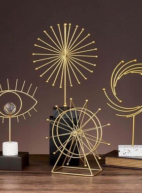 酒柜摆件2022新款家居装饰品创意小摆件客厅酒柜酒架个性款工艺品