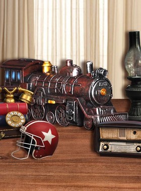 创意复古蛋糕面包店桌面前台室z内家具小装饰品摆件酒柜电视柜摆