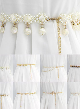 现货Faashion Elegant Beaded Hook 1Pcs Pearl Decorative Metal