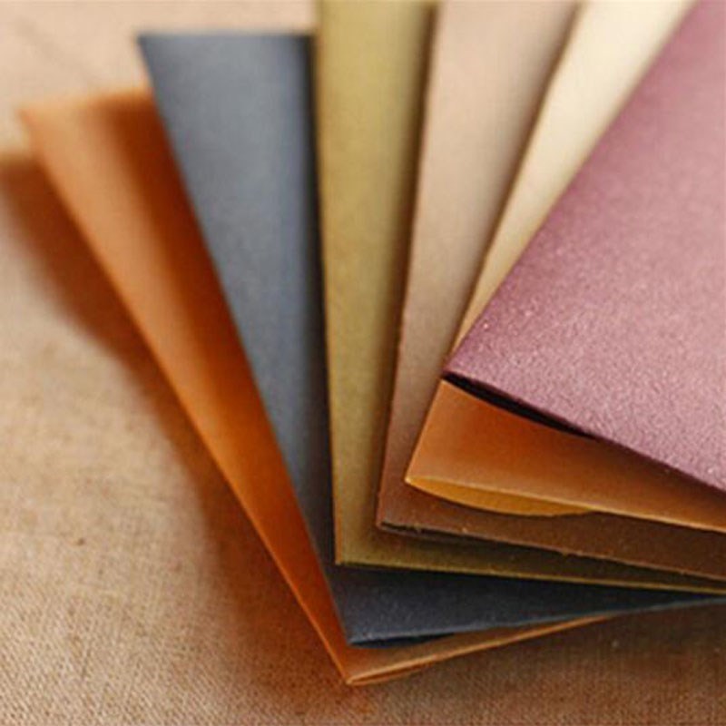 推荐5pcs/lot New Vintage Retro Blank Paper Business Envelope - 图1