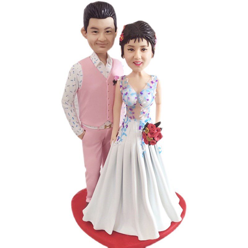 真人像照片diy生日结婚礼物软陶人偶定制捏泥人公仔蜡像玩偶泥塑,淘宝优惠券,粉丝福利购,淘宝优惠卷