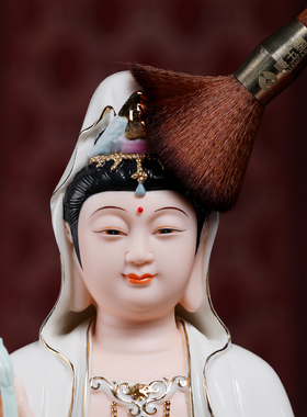 佛尘扫净佛巾套装佛像清理工具除尘清洁用品清扫神像佛具佛尘掸子