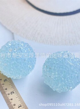 diy手工首饰配件日本进口春日网红马卡龙色果冻T糖果糖砂珠散装