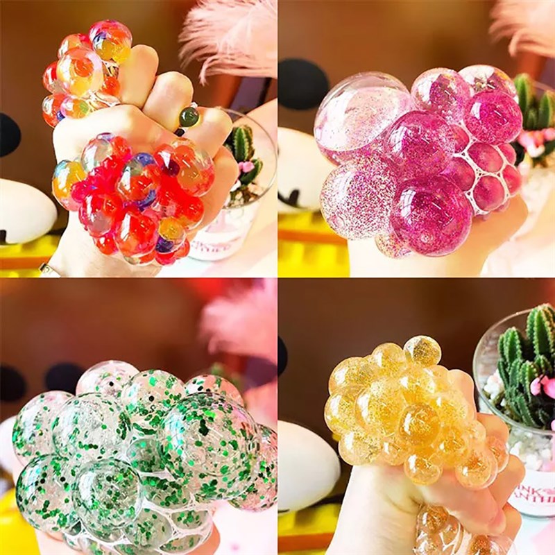 极速Stress Relief Squeeze Grape Balls Relieve Pressure Balls - 图2