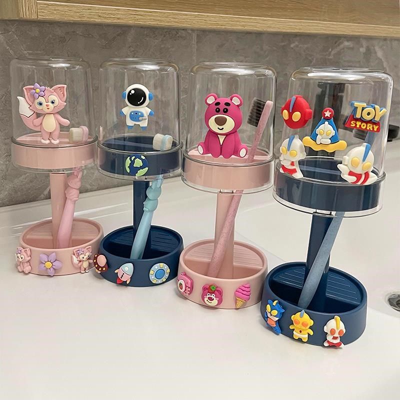 卡通沥水牙刷杯男女孩倒放漱口杯儿童洗漱杯刷牙牙缸学生宿舍收纳,淘宝优惠券,粉丝福利购,淘宝优惠卷