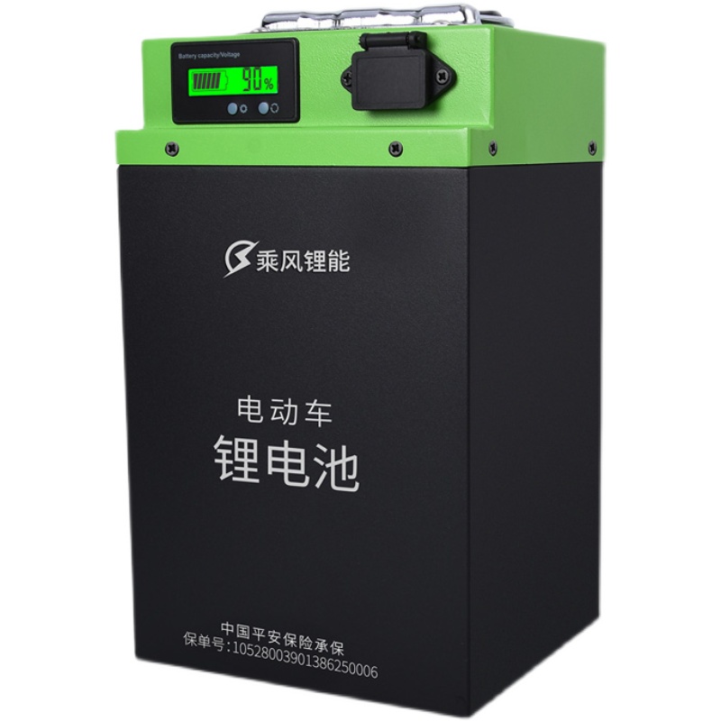 乘风锂能电动车外卖专用大容量48V30AH60V50AH72V三元锂电池 - 图2