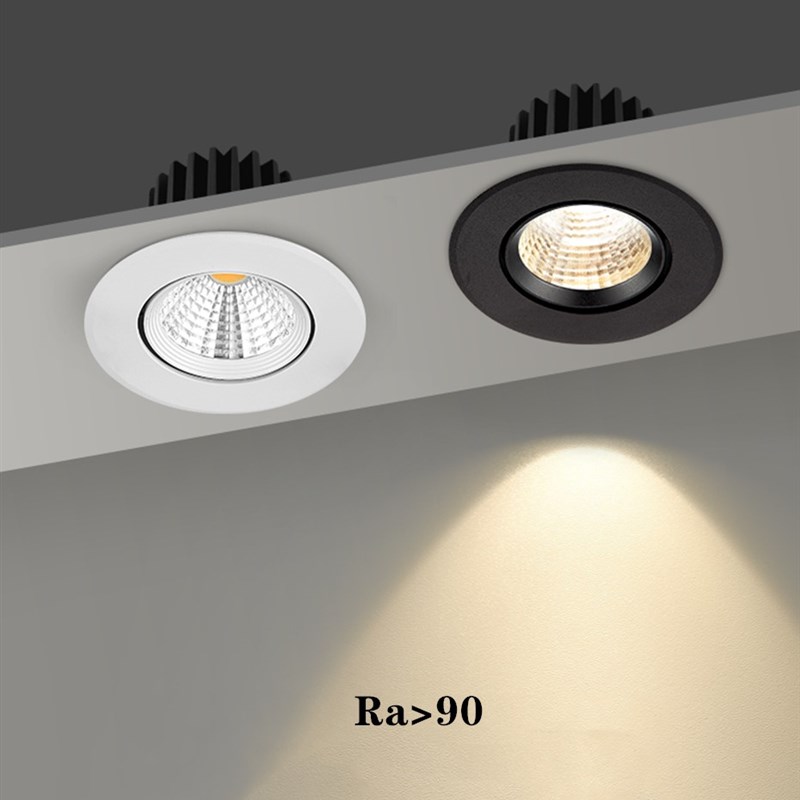 速发COB Dimmable LED Downlight AC85-265V Ceiling Light 5/9/1 - 图3