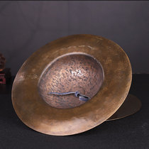 Nepal pure handmade copper crack percussion instrument Instruments Percussion Instruments Knocks Bronze J Cymbal Law Events Bronze-Cymbals Humbang