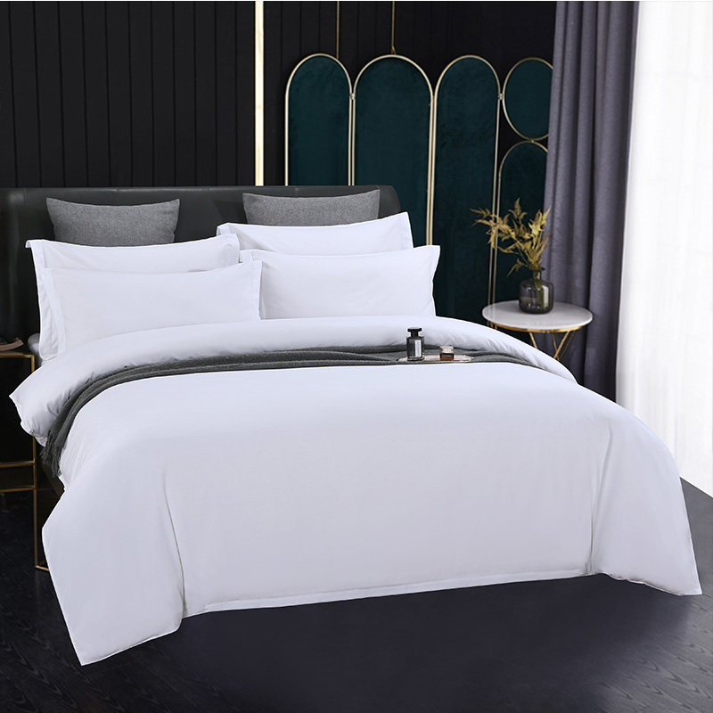 全季酒店宾馆床上用品全棉白色四件套民宿床单被套定制床笠,淘宝优惠券,粉丝福利购,淘宝优惠卷