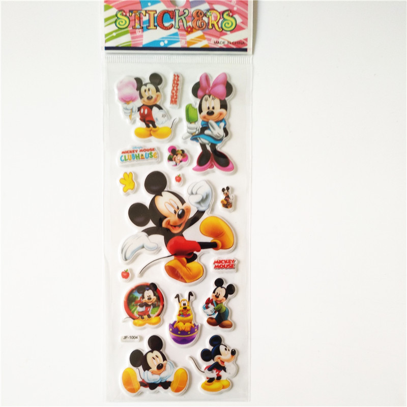 推荐6 Sheets Anime Mouse Minnie Mickey Stickers Lap Car Styl - 图2