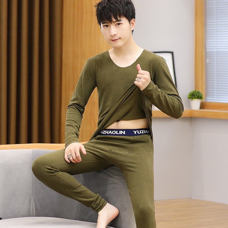 本命年德绒保暖内衣男套装秋冬季龙年红色秋衣秋裤贴身打底衫,淘宝优惠券,粉丝福利购,淘宝优惠卷