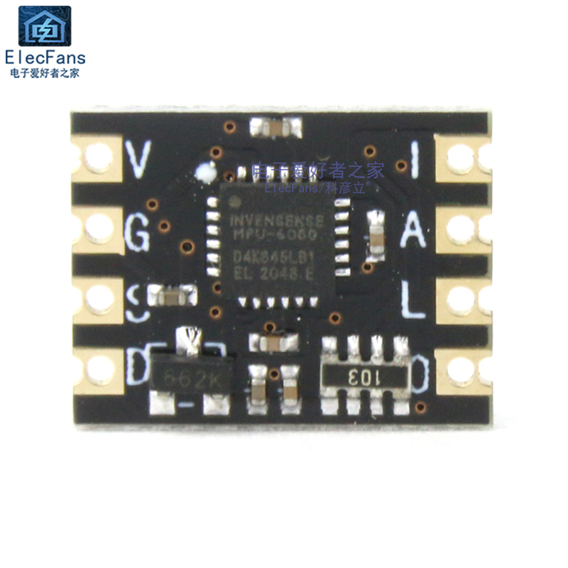 新品MPU-6050模块 6DOF 三轴电子陀螺仪 三轴重力加速度传感器线 - 图0