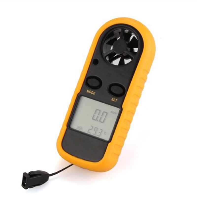 网红LCD Wind Speed Meter Thermometer Anemometer for Surf Sai - 图1