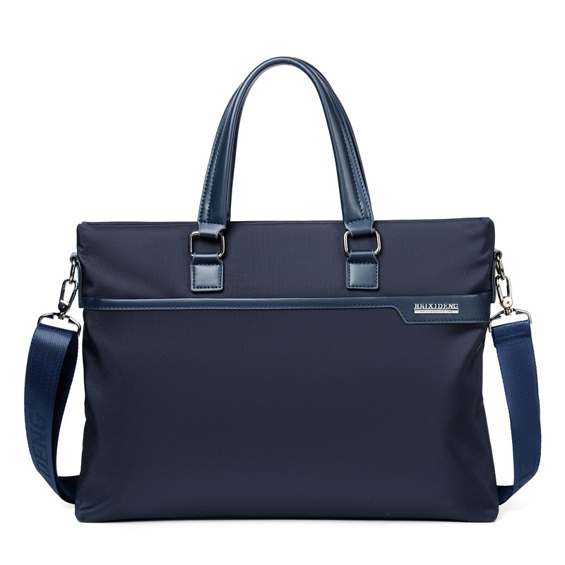 男士公文包商务手提包简约牛津布男包休闲单肩斜挎包帆布出差背包,淘宝优惠券,粉丝福利购,淘宝优惠卷