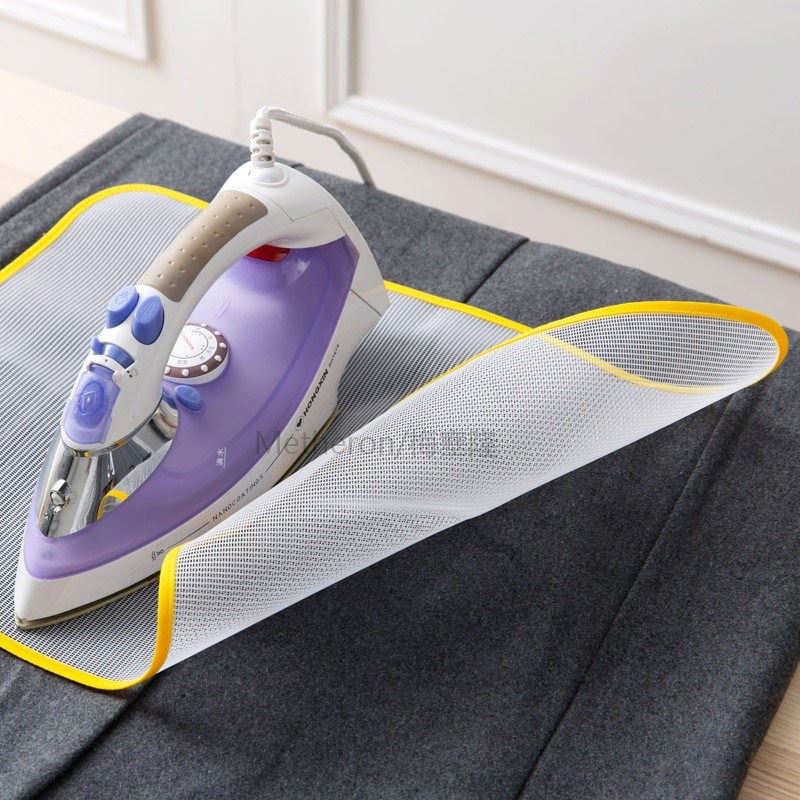 推荐Creative 1PC Heat Resistant Cloth Mesh Ironing Board Mat-图1