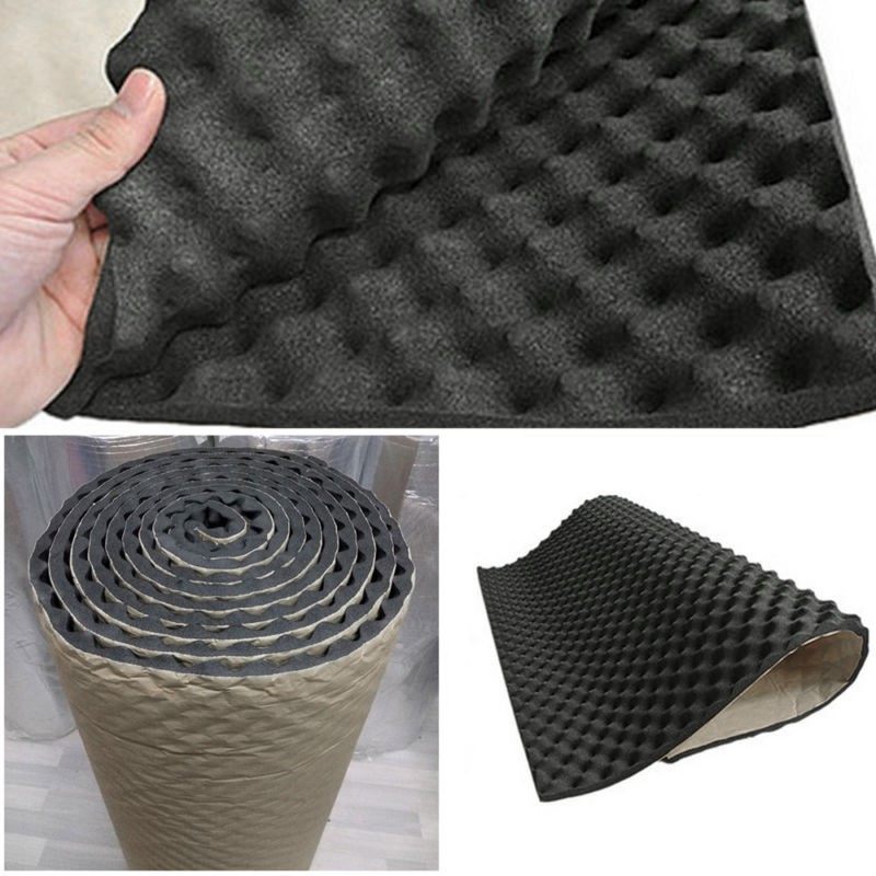 推荐2cm Car Sound Proof Foam Subwoofer Mat Deadener Noise Sh - 图0