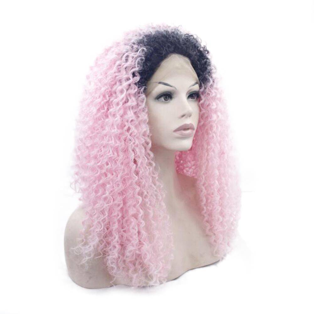 速发9A Brazilian 4*4 humanhair kinky curly lace wigs 180�ns - 图1