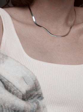 小众高货Kpop Women Neck Chain Gold Color Choker Necklace On