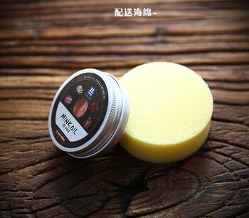 Mink Oil Leather Maintenance Oil Shoe Oilless Sheepskin Clothes J Leather Shoe Cleaning and Care Shoe Shine Magic Tool