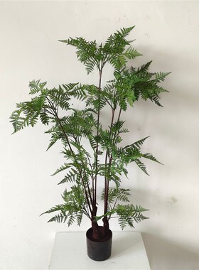 工厂销常a青仿真绿植盆栽 橱窗软装家居落地饰品设计造景 仿真铁