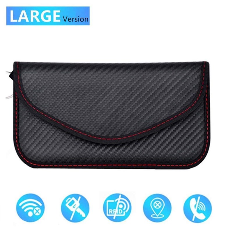 Carbon fiber Signal Blocking Bag Faraday Bag Shield Cage Pou - 图0