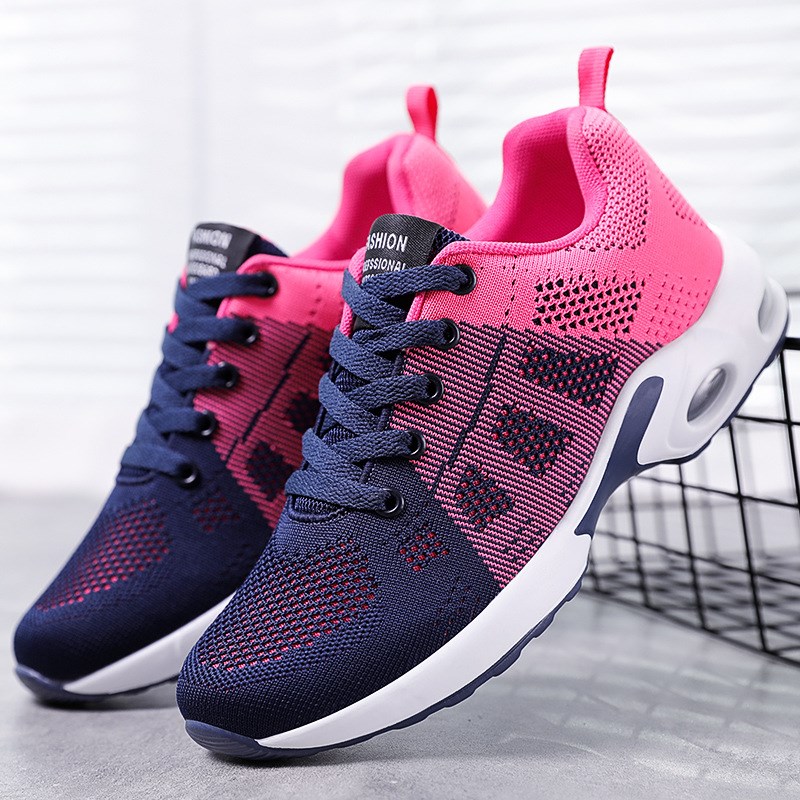 网红GYM sport plus size Shoes women white Sneakers woman Run - 图1