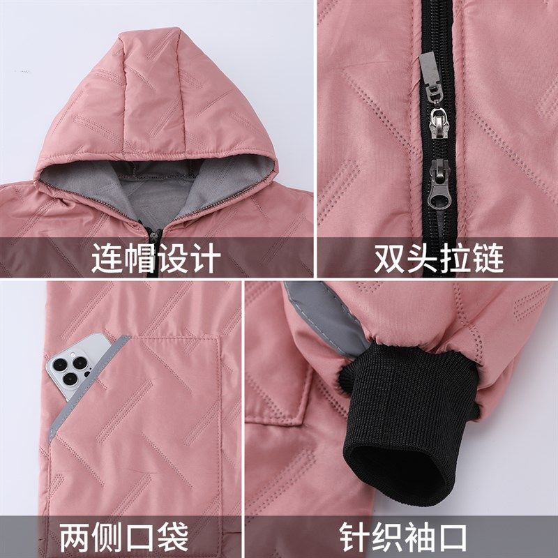 冬季新款加绒加厚罩衣棉袄保暖锁温工作服户外家用干活男女围裙,淘宝优惠券,粉丝福利购,淘宝优惠卷