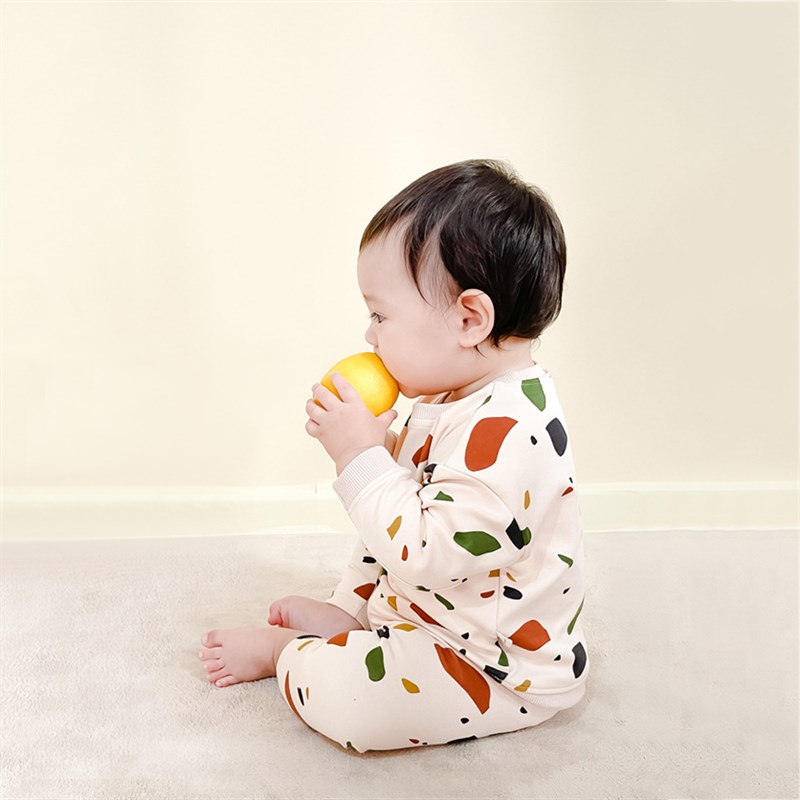 速发Baby Pajamas Sets Unisex Kids Clothing Sets Baby Clothin - 图2