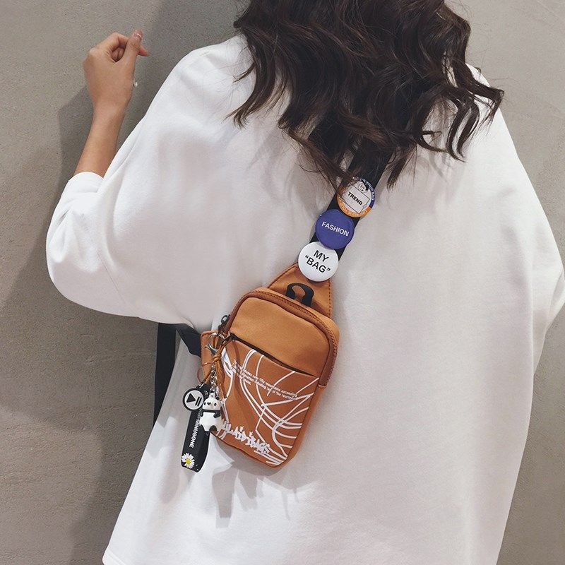 小众潮流小挎包迷你小巧胸包女时尚百搭斜挎包男生运动单肩包,淘宝优惠券,粉丝福利购,淘宝优惠卷