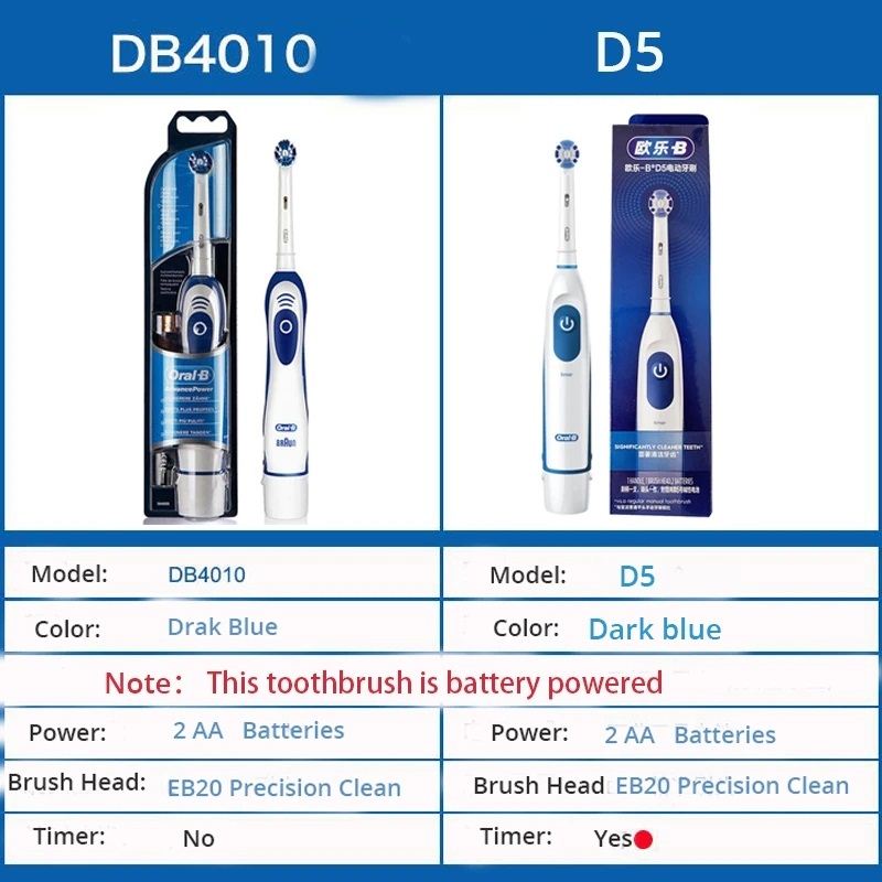 推荐Oral B Electric Toothbrush Rotation Clean Adult Teeth Br - 图1