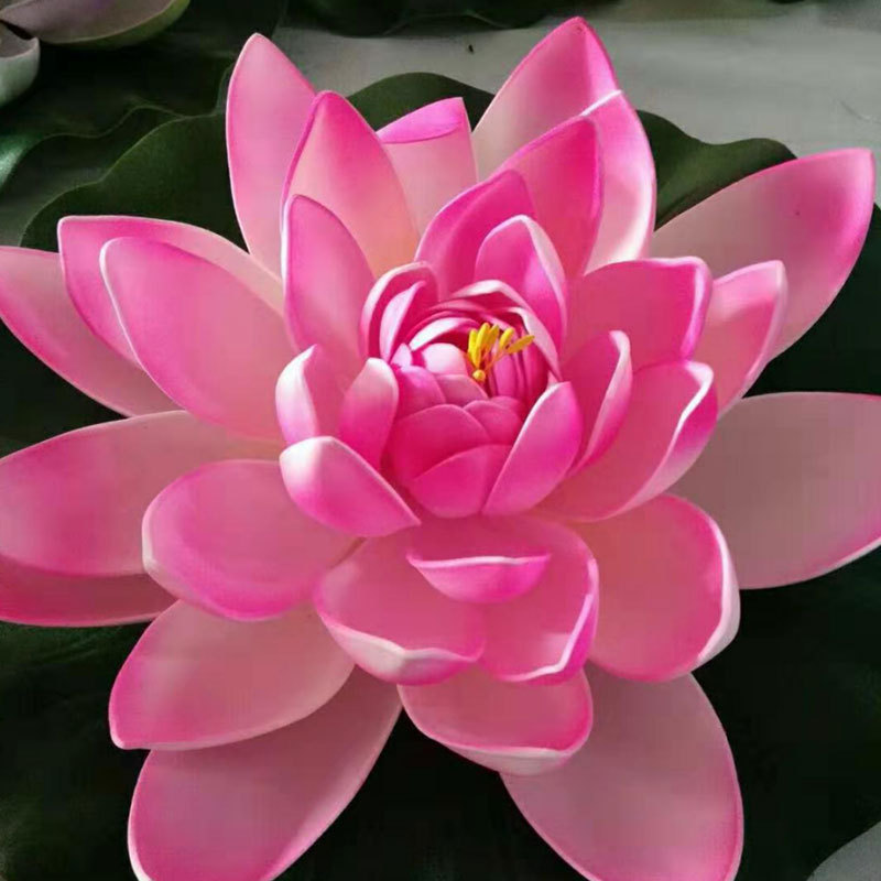 led lotus light 30cm diamerer single flowetP floating plant - 图1