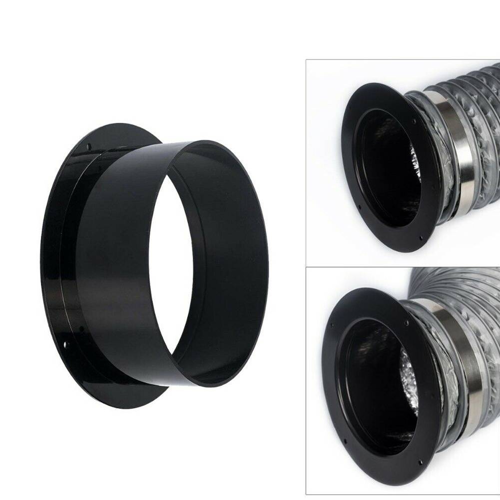 新品ABS Straight Pipe Flange Ventilation Ducting Exhaust Pip - 图2