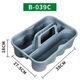 Free shipping portable cleaning basket tool basket rectangular storage frame hotel room cleaning small tool box miscellaneous basket
