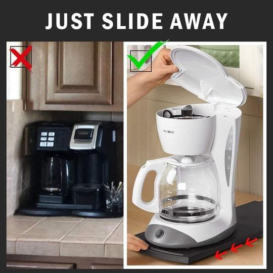 Cross-border spot coffee machine mobile base Handy Caddy household stretch base juicer drag plate