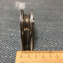 New pint chess lever pulley stainless lever wheel hand pull flag-raising chess lever special pulley accessories chess lever pulley 3046